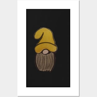 Yellow Gnome Posters and Art